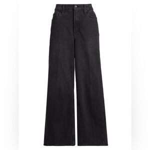 GOOD AMERICAN Soft Tech Good Waist Palazzo Jeans size 12